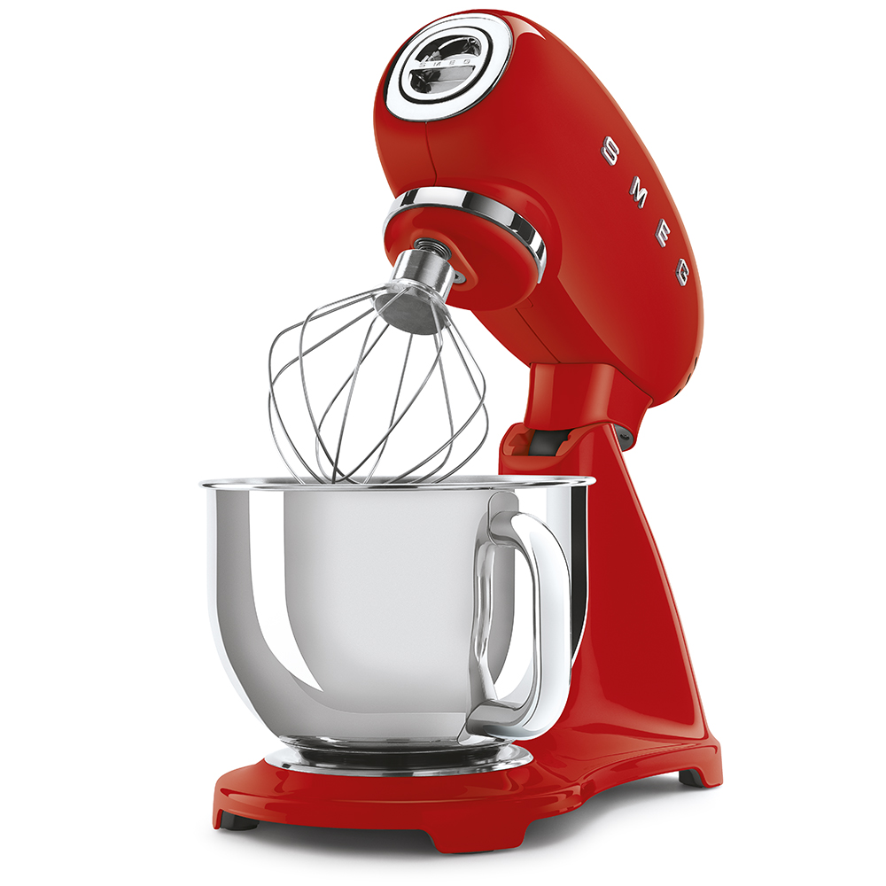 BATIDORA DE PIE SMEG 50´S RETRO STYLE ROJA SMF03RDAR