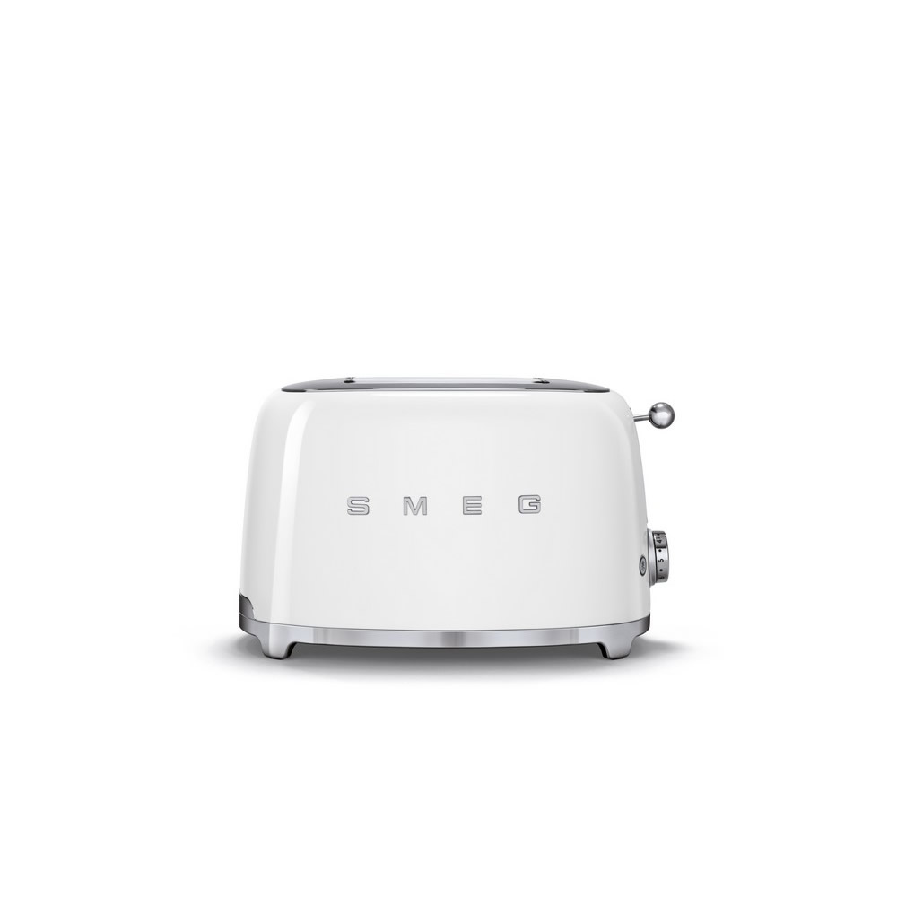 TOSTADORA SMEG 50´S RETRO STYLE 2R BLANCA TSF01WHAR