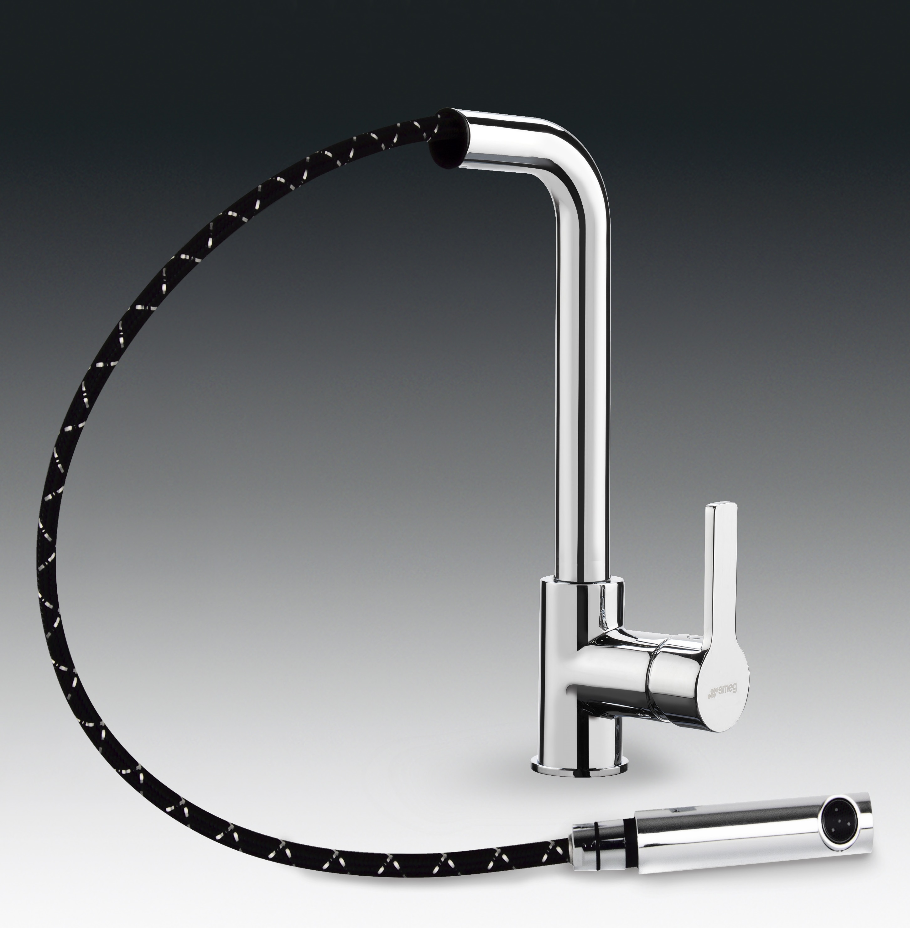 GRIFO SMEG CON DIFUSOR EXTRAÍBLE  MID1CR