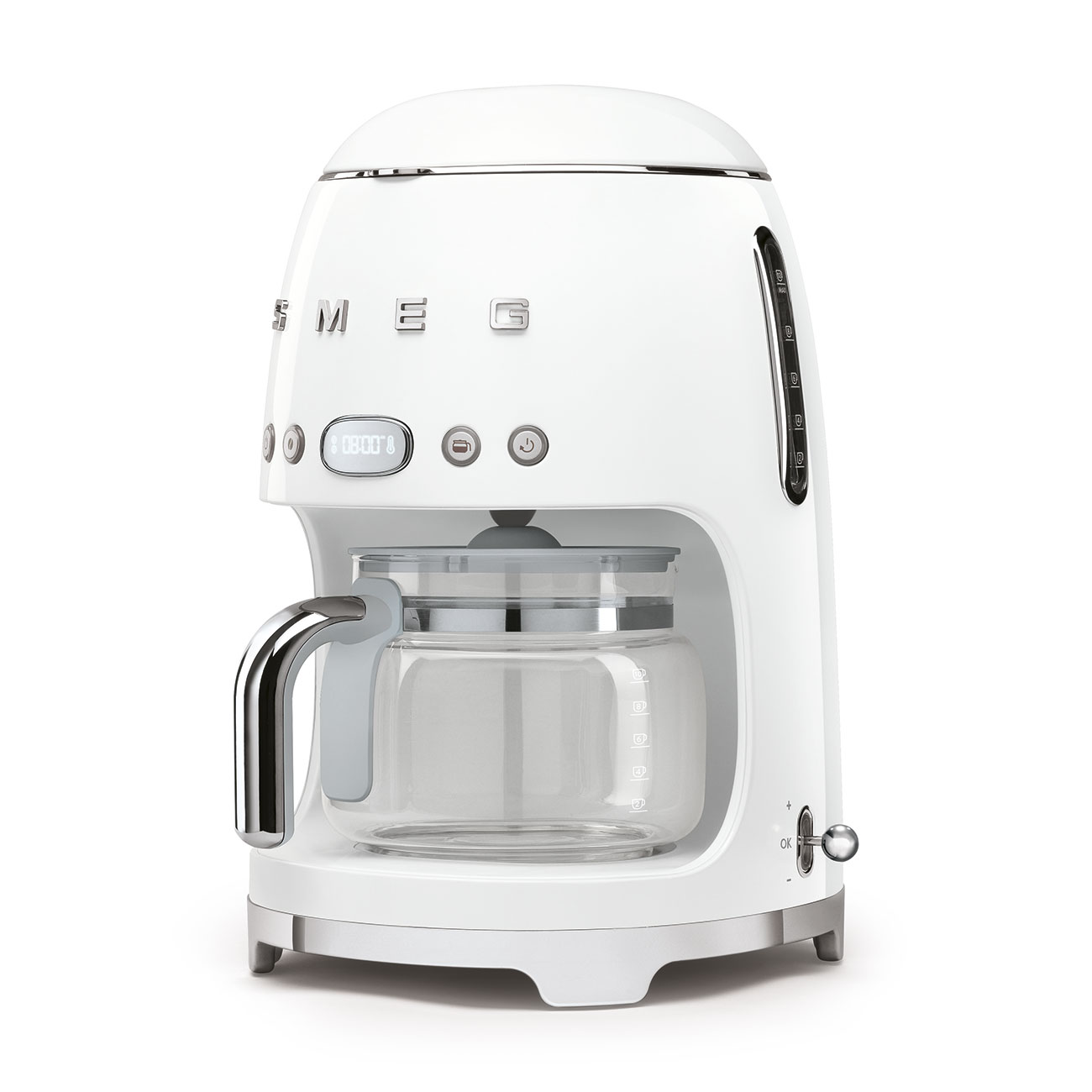 CAFETERA DE FILTRO SMEG 50'S RETRO STYLE BLANCA DCF02WHAR