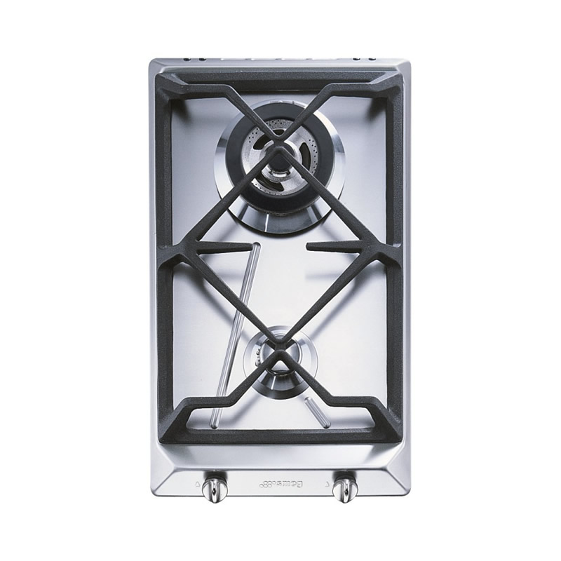 ANAFE SMEG GAS 30 CM 2H SRV532GH3