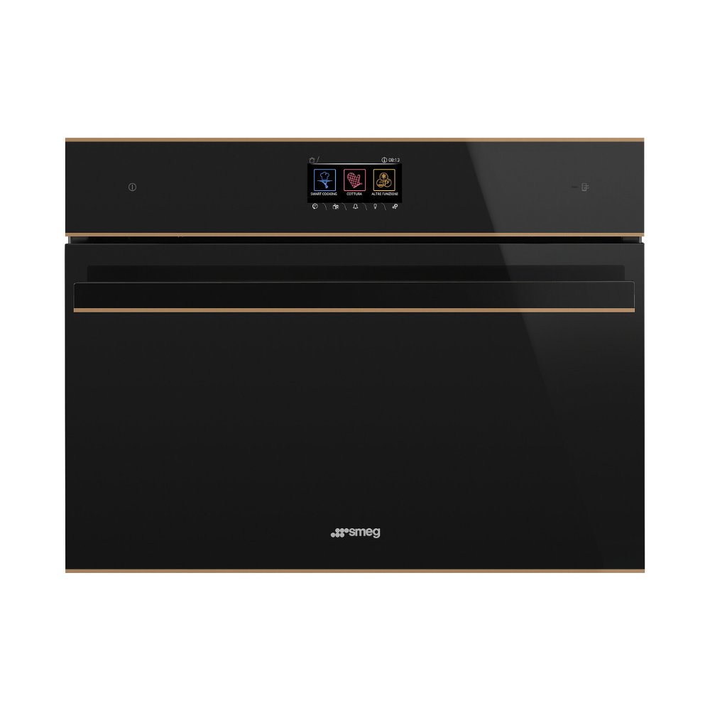HORNO SMEG ELECTRICO COMBINADO CON MICROONDAS  DOLCE STIL NOVO SO4604M2PNR