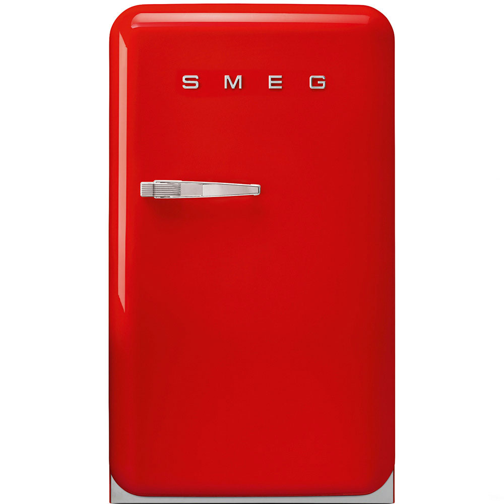 FRIGOBAR SMEG (A++) 50'S RETRO STYLE ROJO FAB10HRRAR