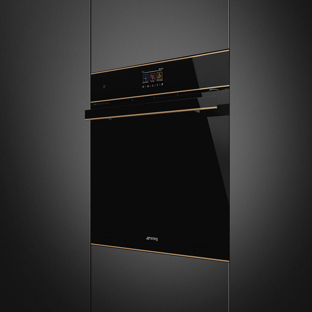 HORNO SMEG (A+) PIROLITICO 60 CM  DOLCE STIL NOVO SOP6604TPNR