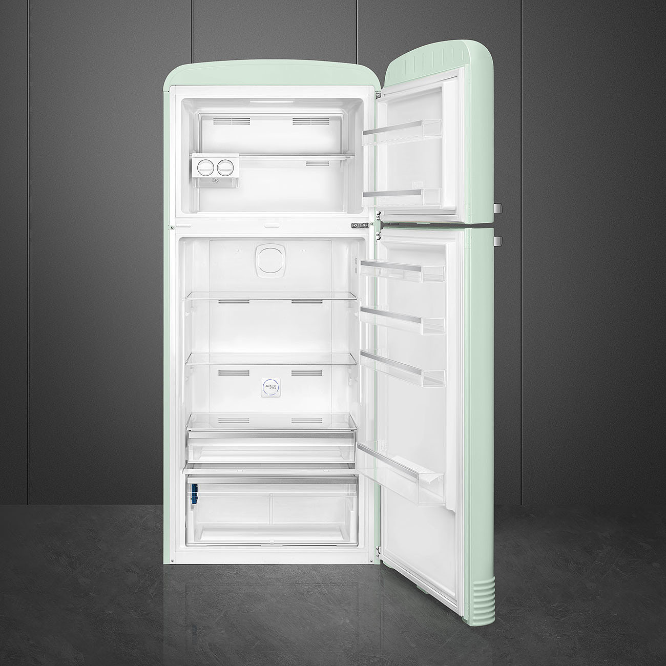 HELADERA SMEG (A++) 50'S RETRO STYLE VERDE AGUA FAB50RPG5