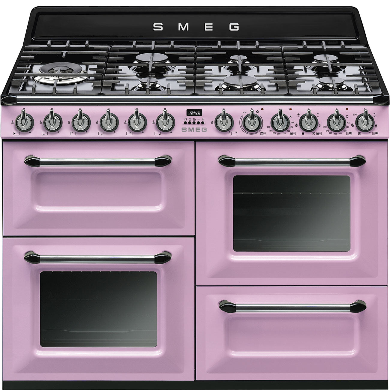 COCINA SMEG MIXTA 110 CM ROSA  TR4110RO