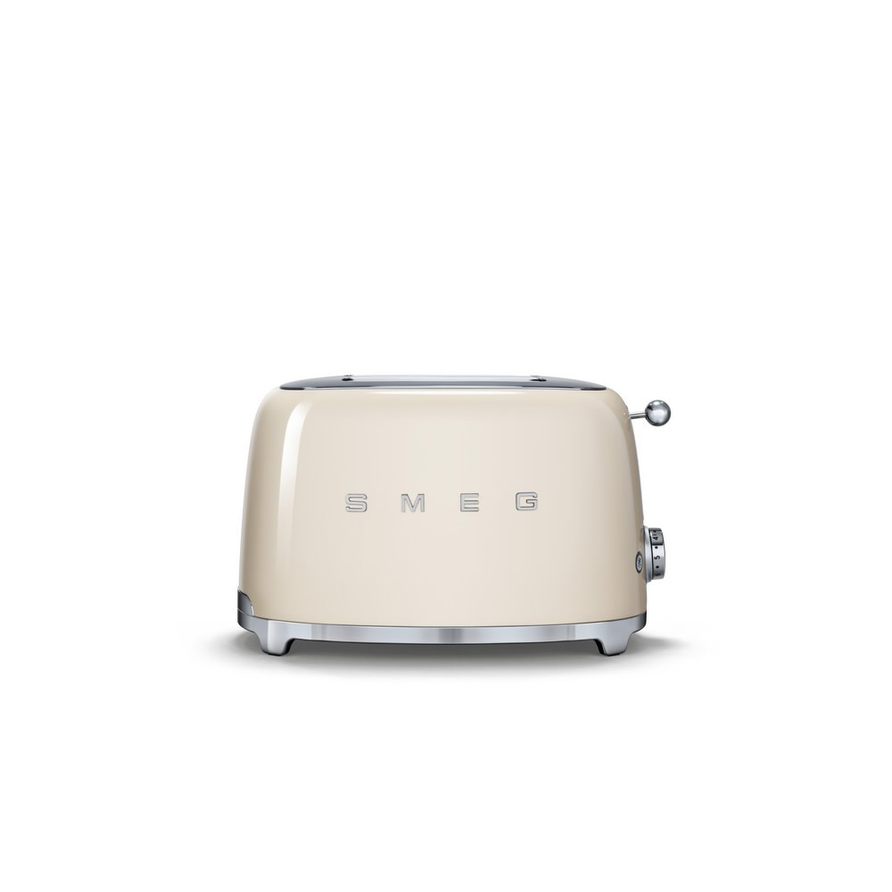 TOSTADORA SMEG 50´S RETRO STYLE 2R CREMA TSF01CRAR