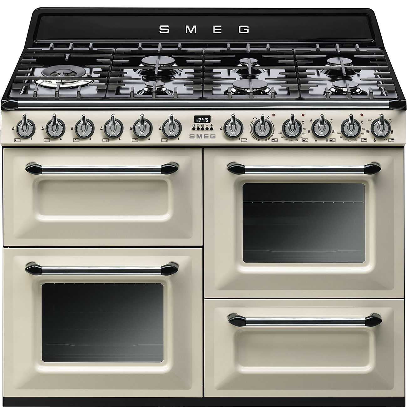 COCINA SMEG MIXTA 110 CM CREMA TR4110P1