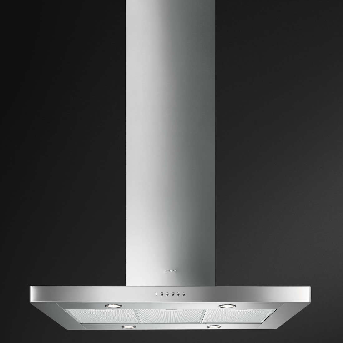 CAMPANA SMEG ISLA 90 CM KI90XE-AR