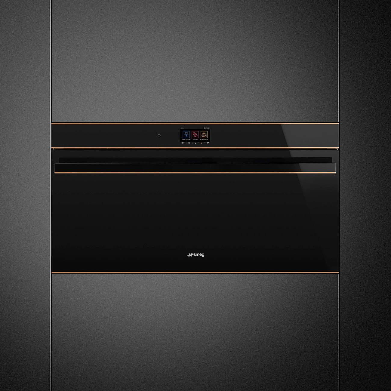 HORNO SMEG (A+) PIROLITICO 90 CM DOLCE STIL NOVO SFPR9604TNR