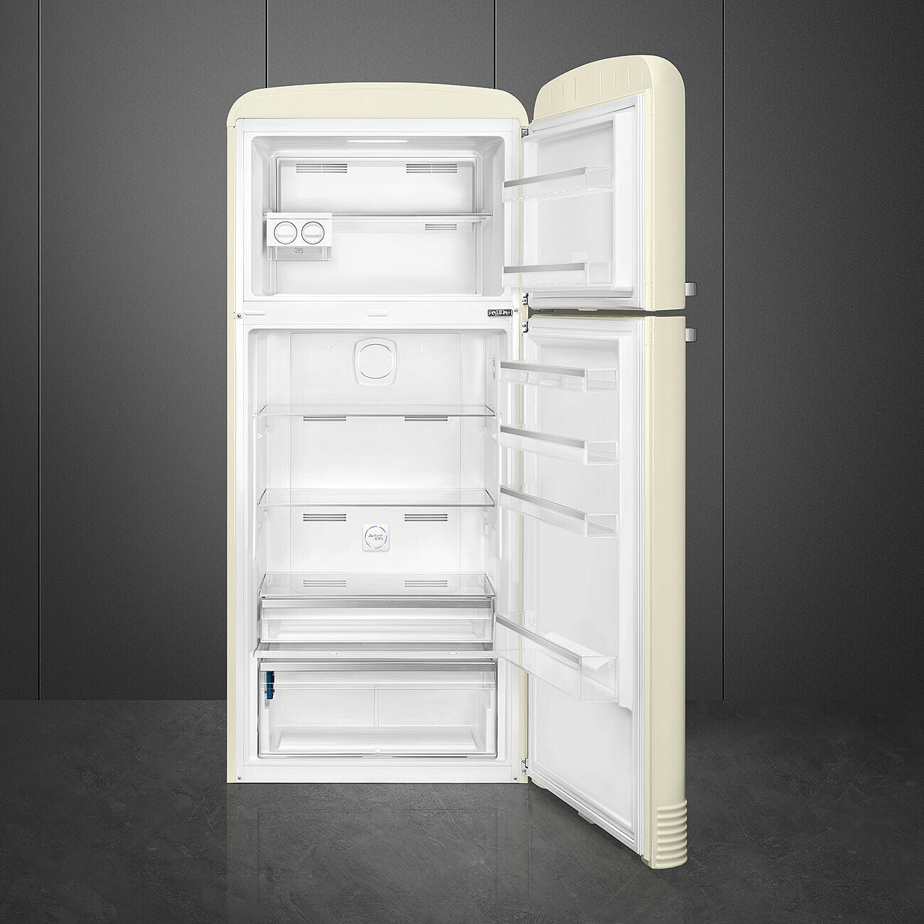 HELADERA SMEG (A++) 50'S RETRO STYLE CREMA FAB50RCR5