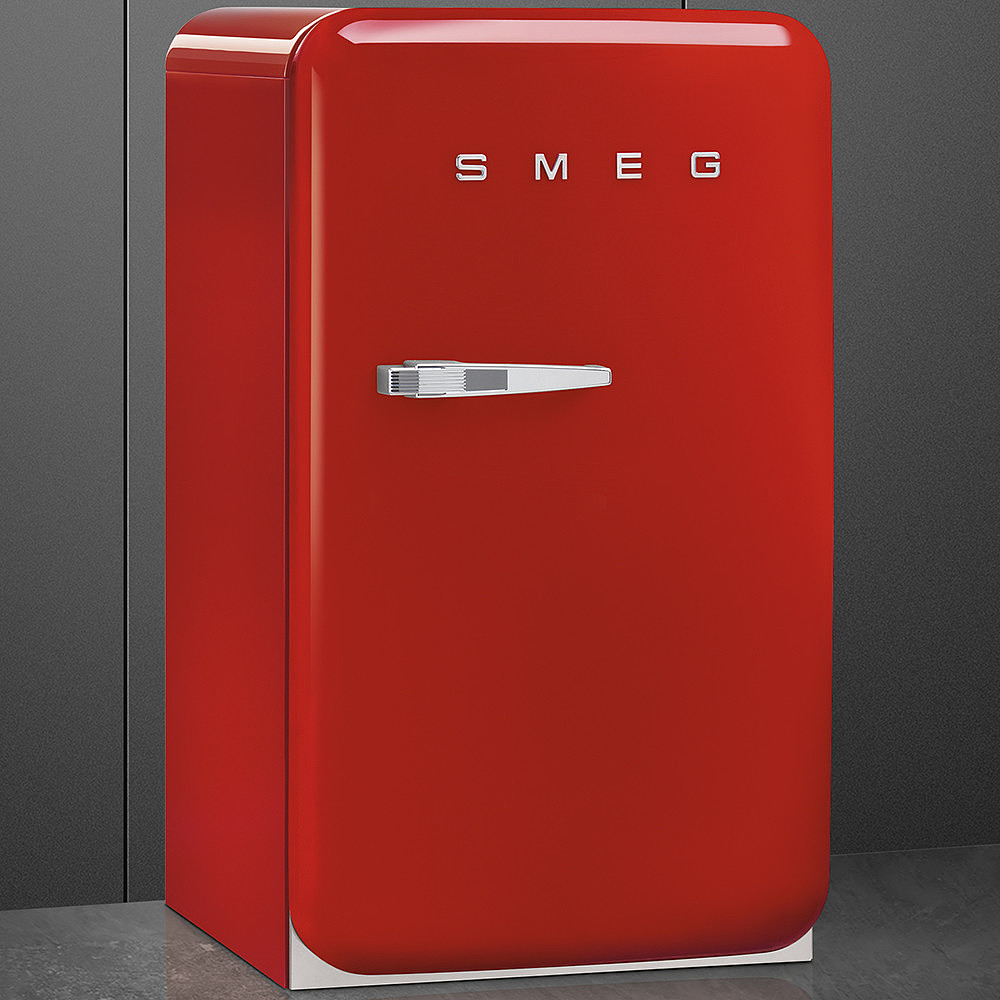 FRIGOBAR SMEG (A++) 50'S RETRO STYLE ROJO FAB10HRRAR