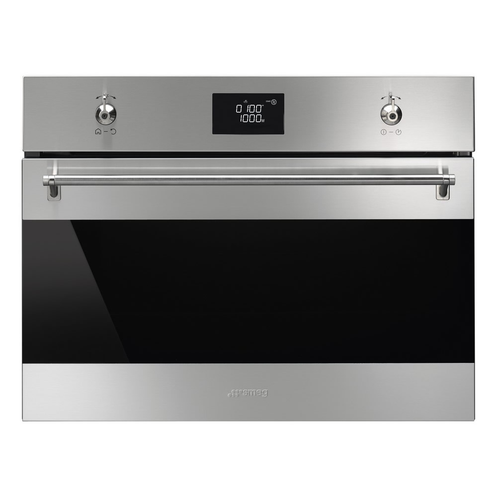 HORNO COMBINADO MICROONDAS SMEG 60CM  SF4390MCX
